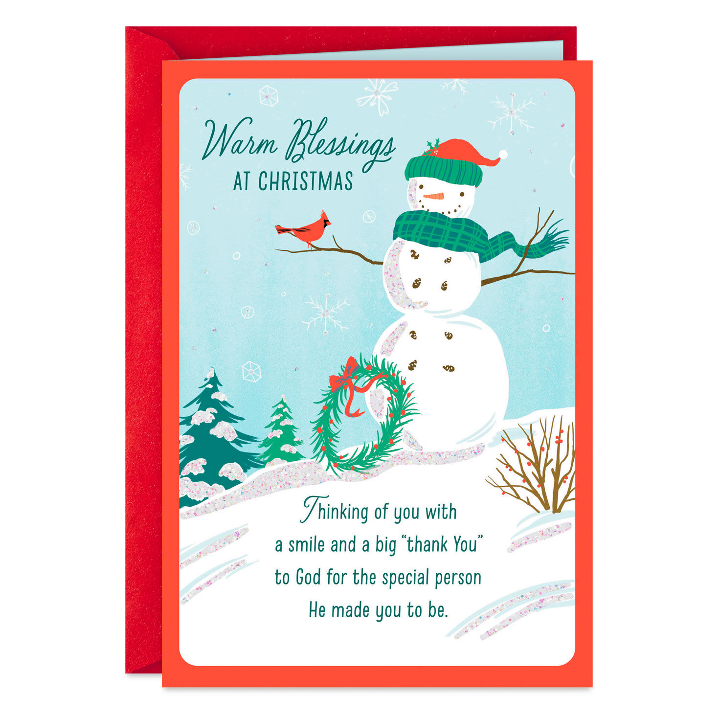 Warm Blessings and Thanks to God Religious Christmas Card for only USD 1.98 | Hallmark