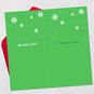 Red and Green Holiday Icons Money Holder Card Open card with envelope image number 4