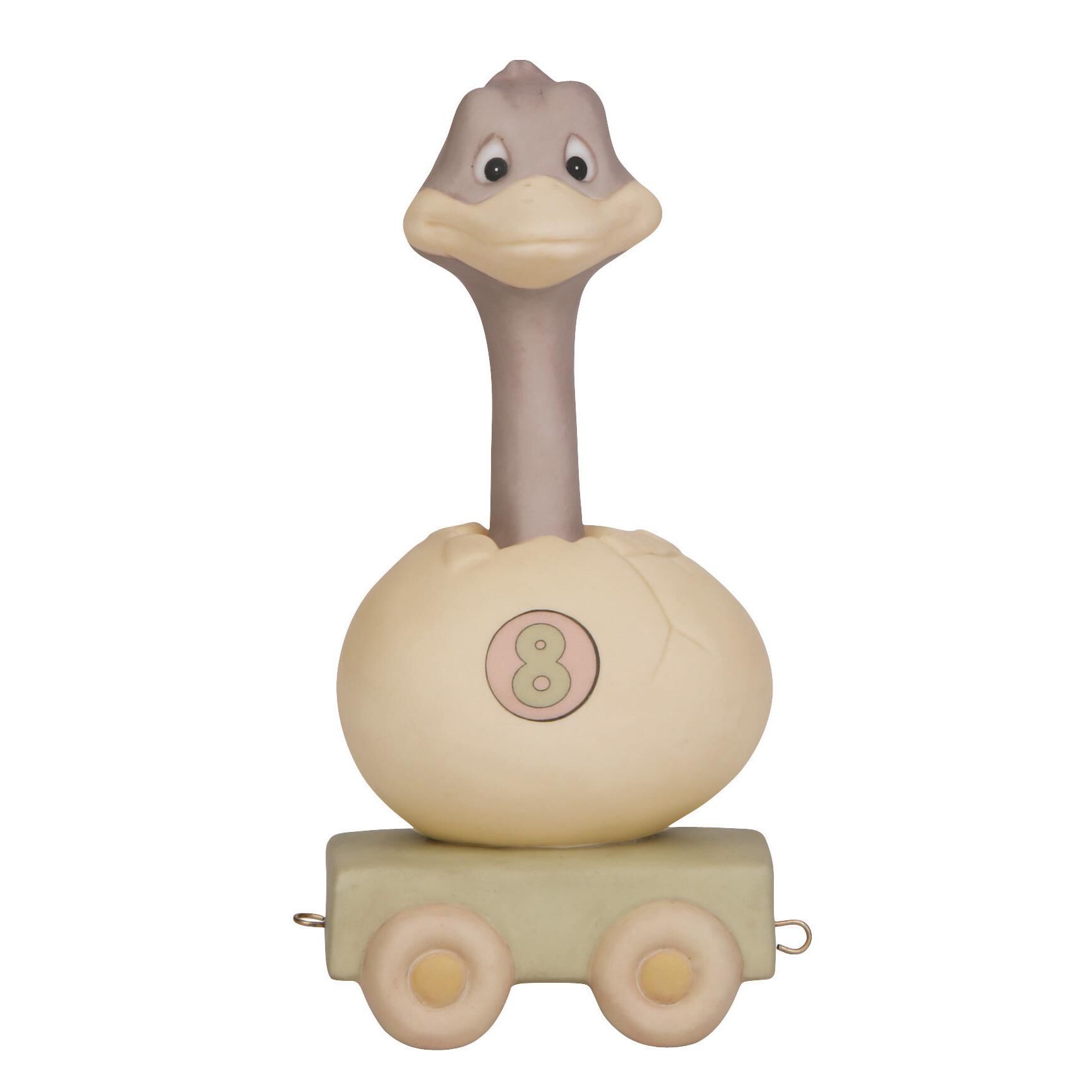 Precious Moments Isn T Eight Just Great Hatching Ostrich Figurine