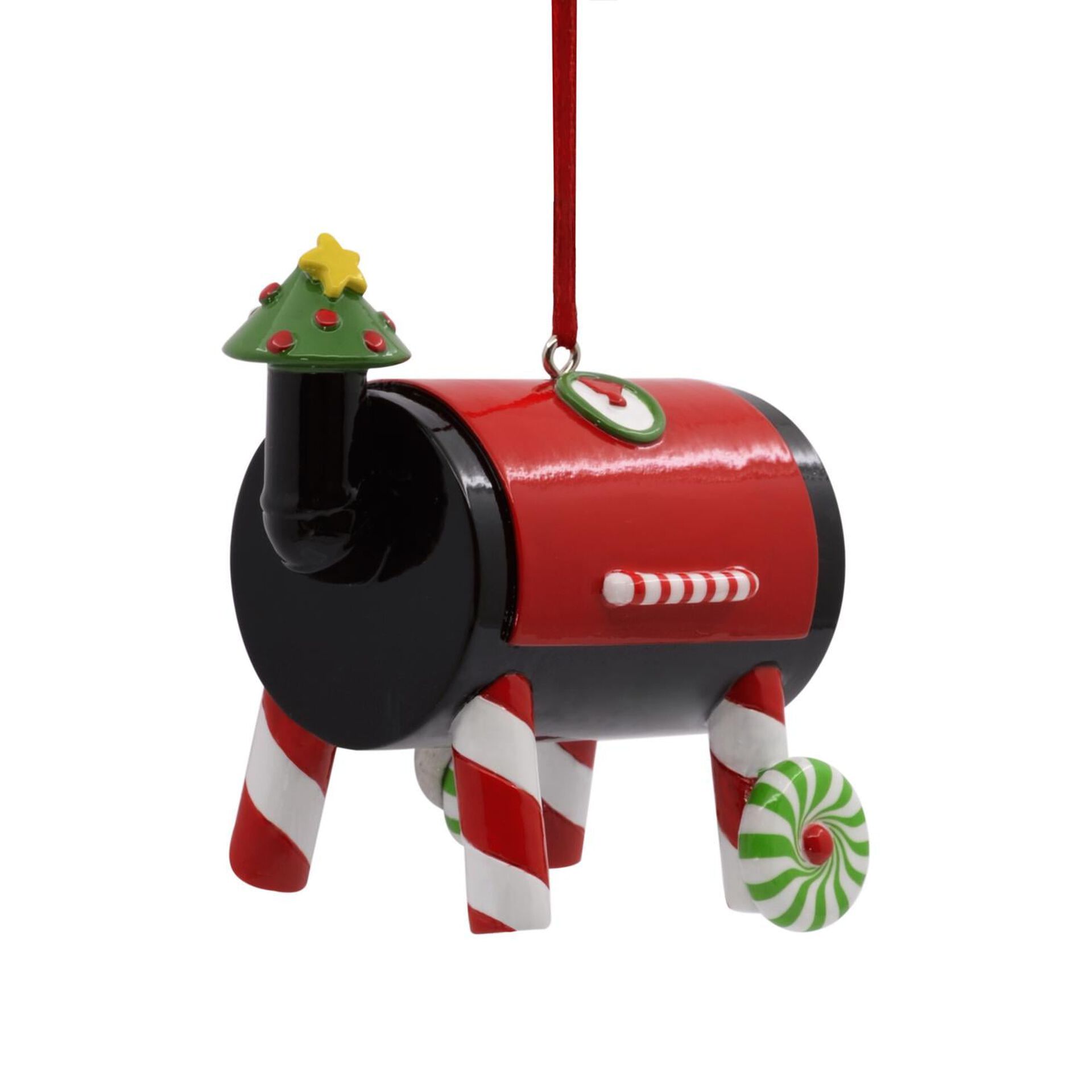 Santa S Smoker Bbq Hallmark Ornament Gift Ornaments Hallmark