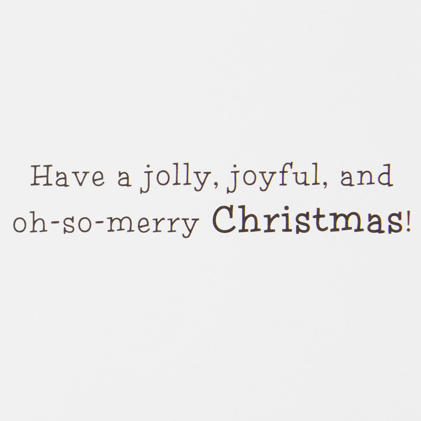 Disney Jolly, Joyful Mickey Mouse Christmas Cards Sentiment image number 3