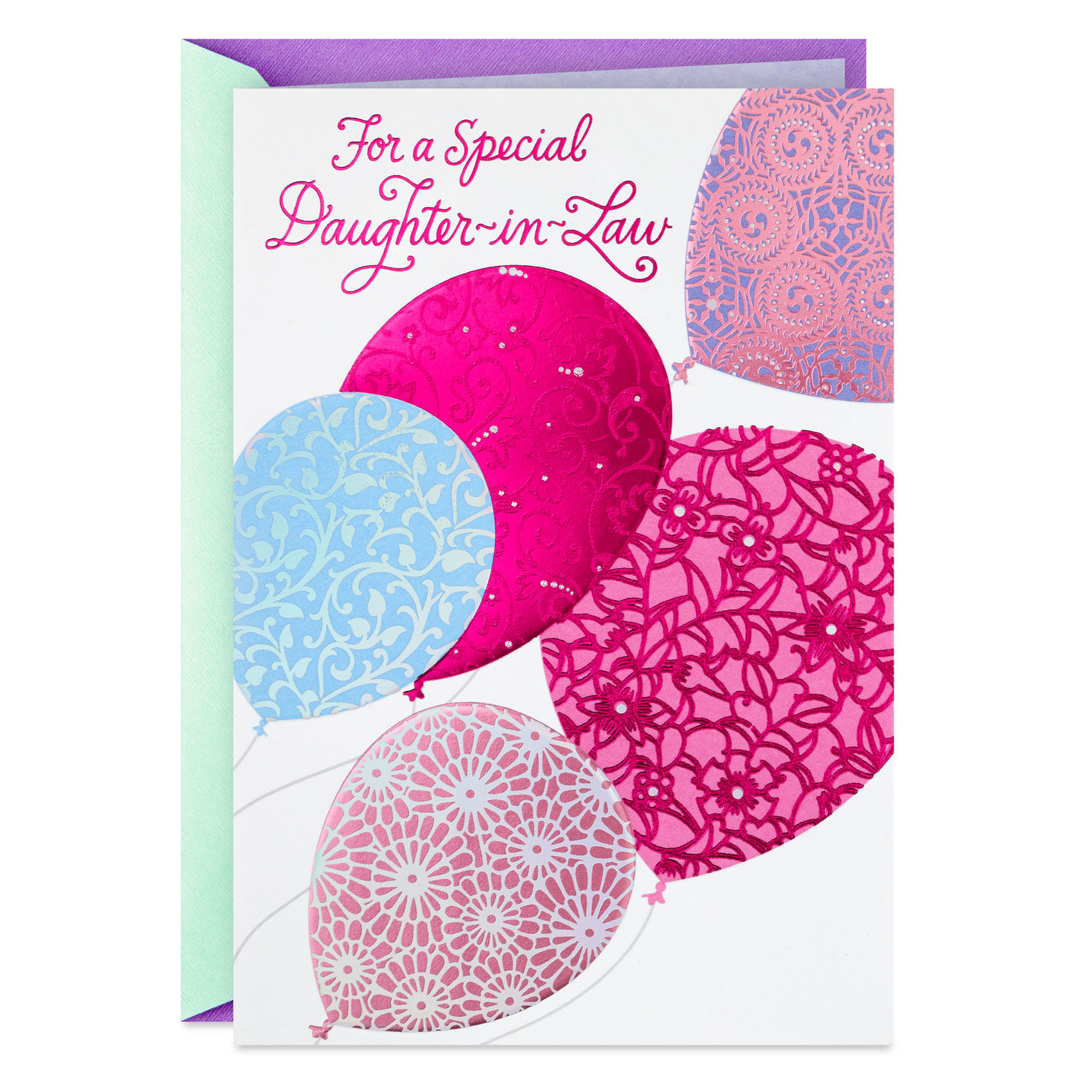 So Happy You're Part of Our Family Birthday Card for Daughter-in-Law