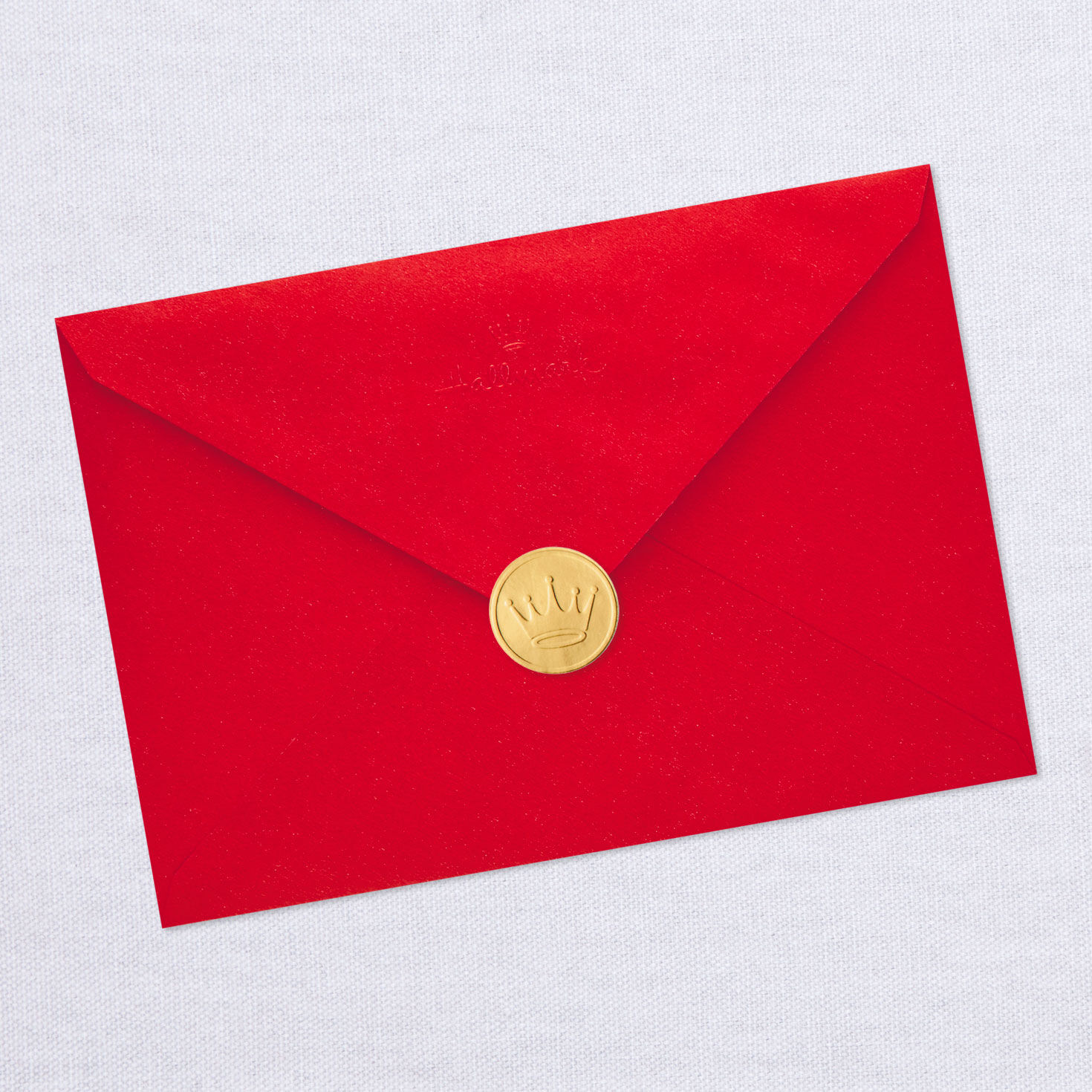 Dog Opening Presents Funny Christmas Card Envelope Back with Seal image number 7