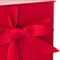 Solid Red Large Square Gift Box side detail image number 5