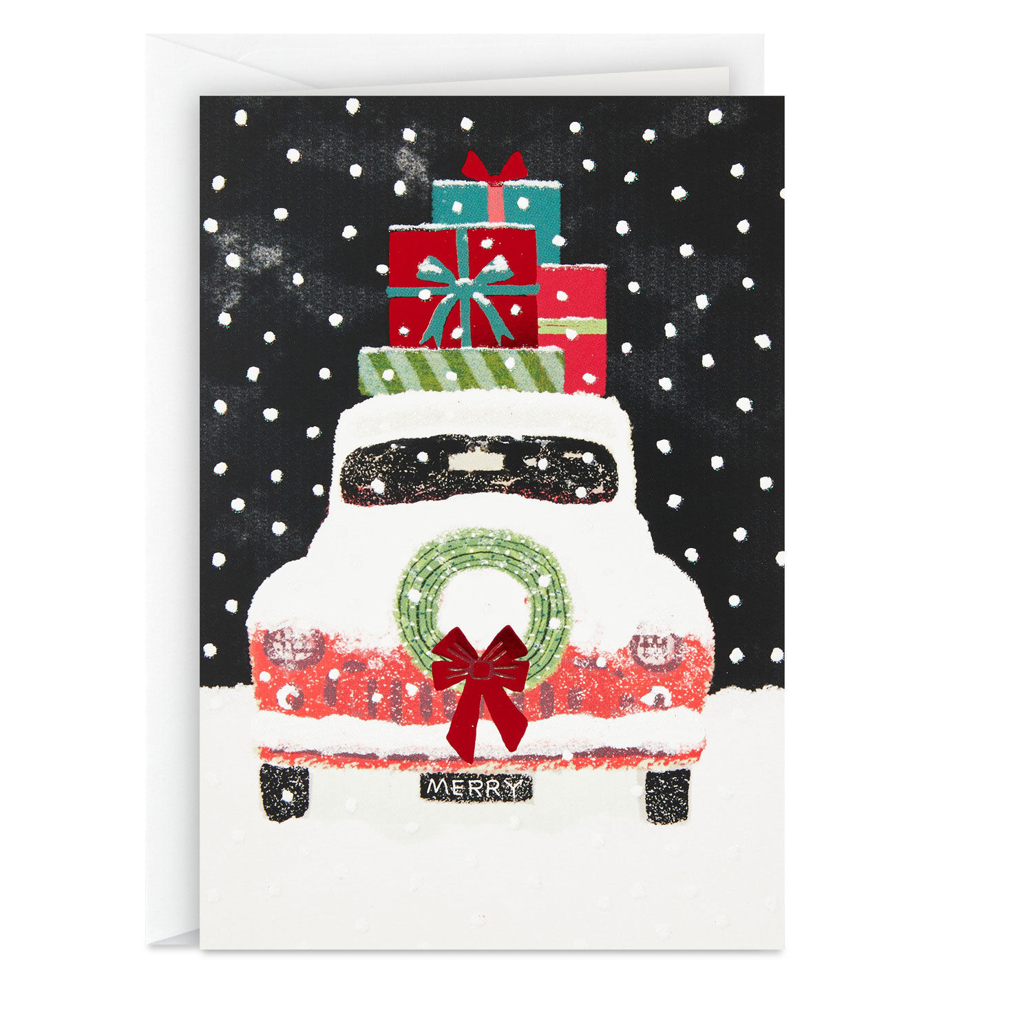 Antique Car Loaded With Gifts Boxed Christmas Cards, Pack of 16 for only USD 15.49 | Hallmark