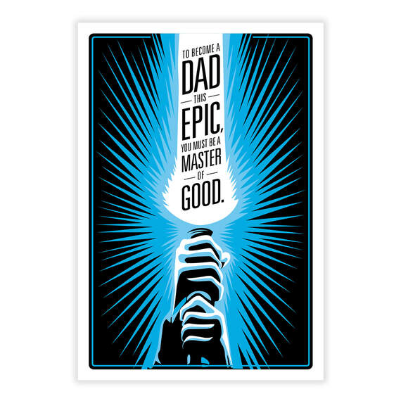 Star Wars™ Epic and Legendary Dad Folded Photo Card, , large image number 8