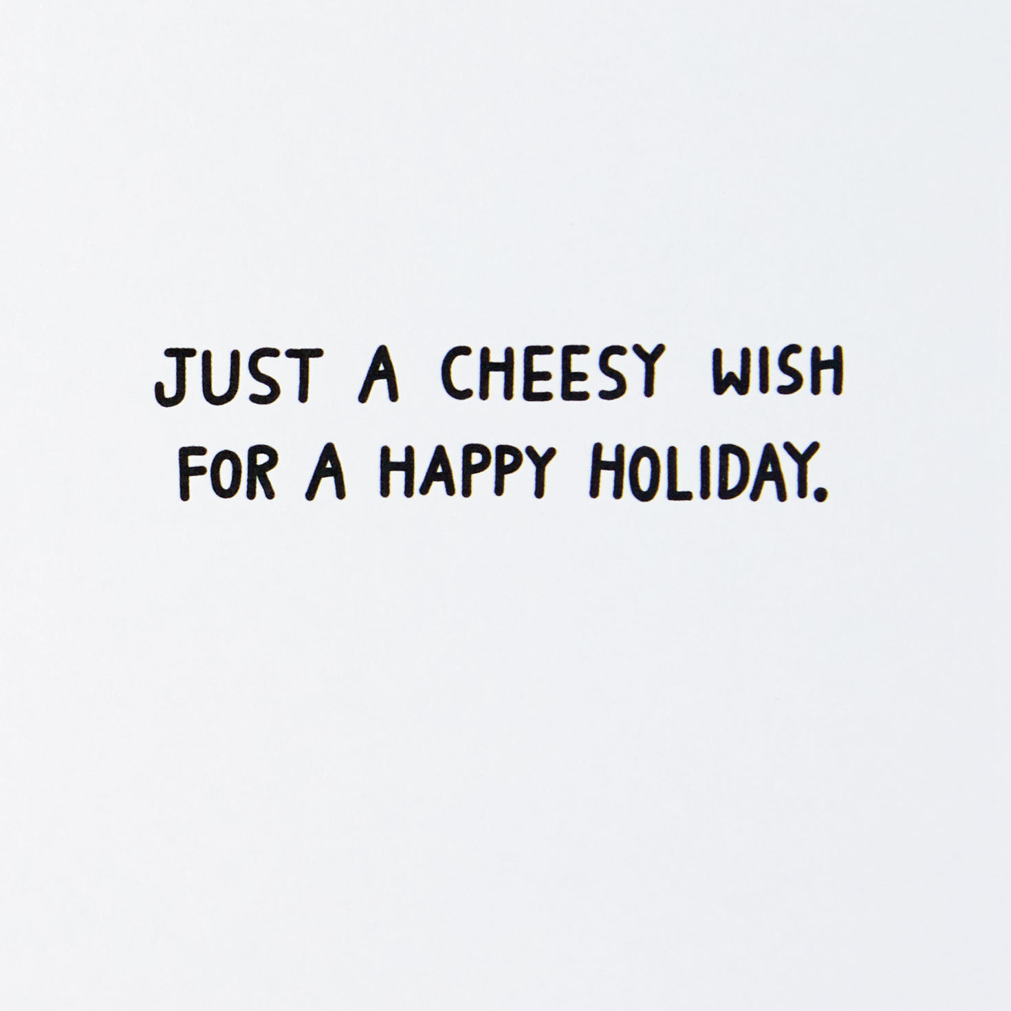 Cartoon Cheese Puns Funny Christmas Card Sentiment image number 2