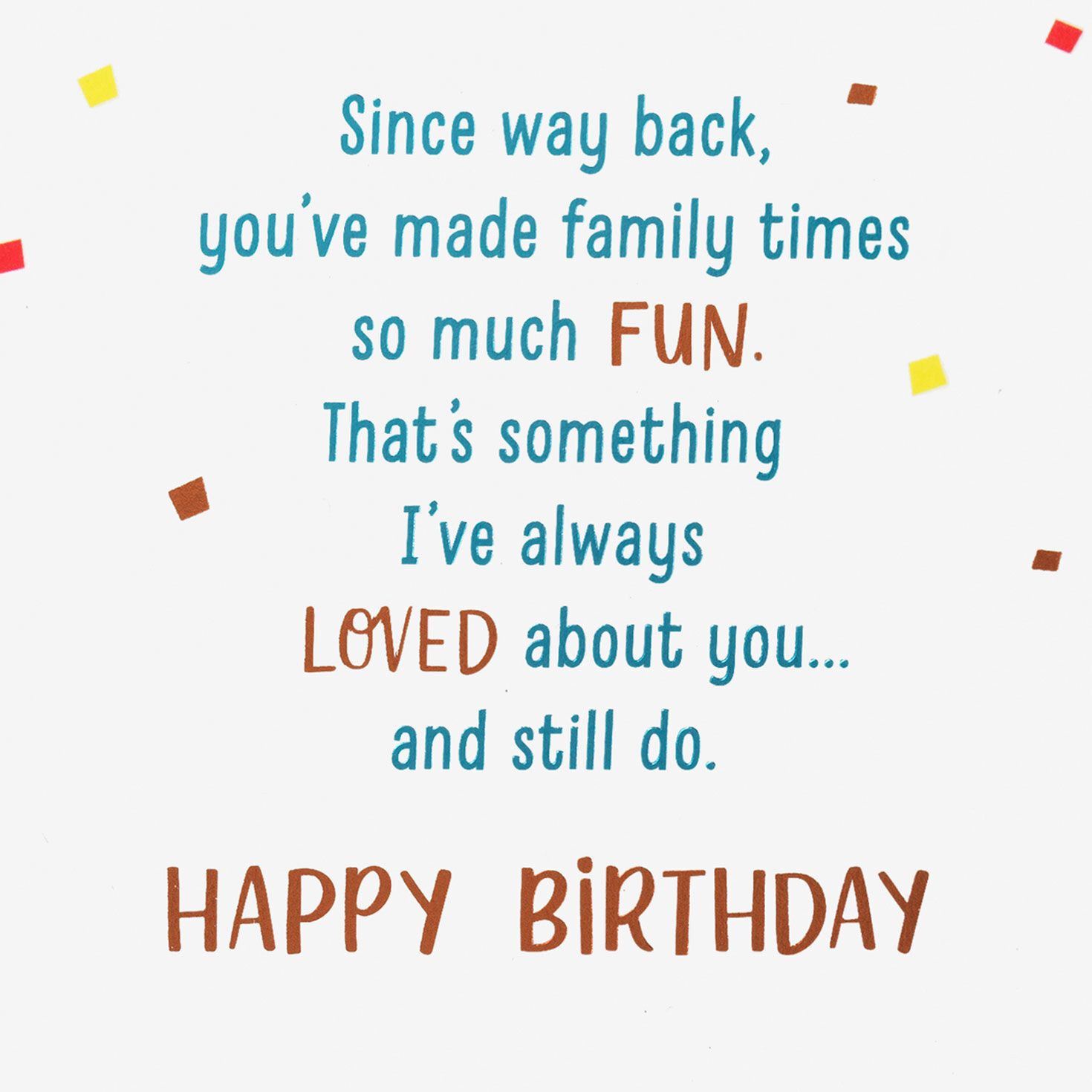 Our Stories Never Get Old Birthday Card for Cousin, , large image number 2