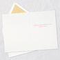 Quilled Paper Santa Face Christmas Card Open card with envelope image number 3