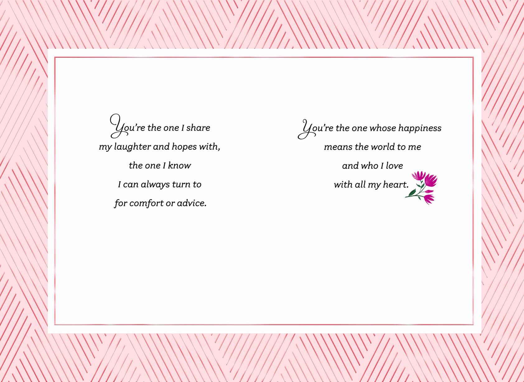 With All My Heart Love Card