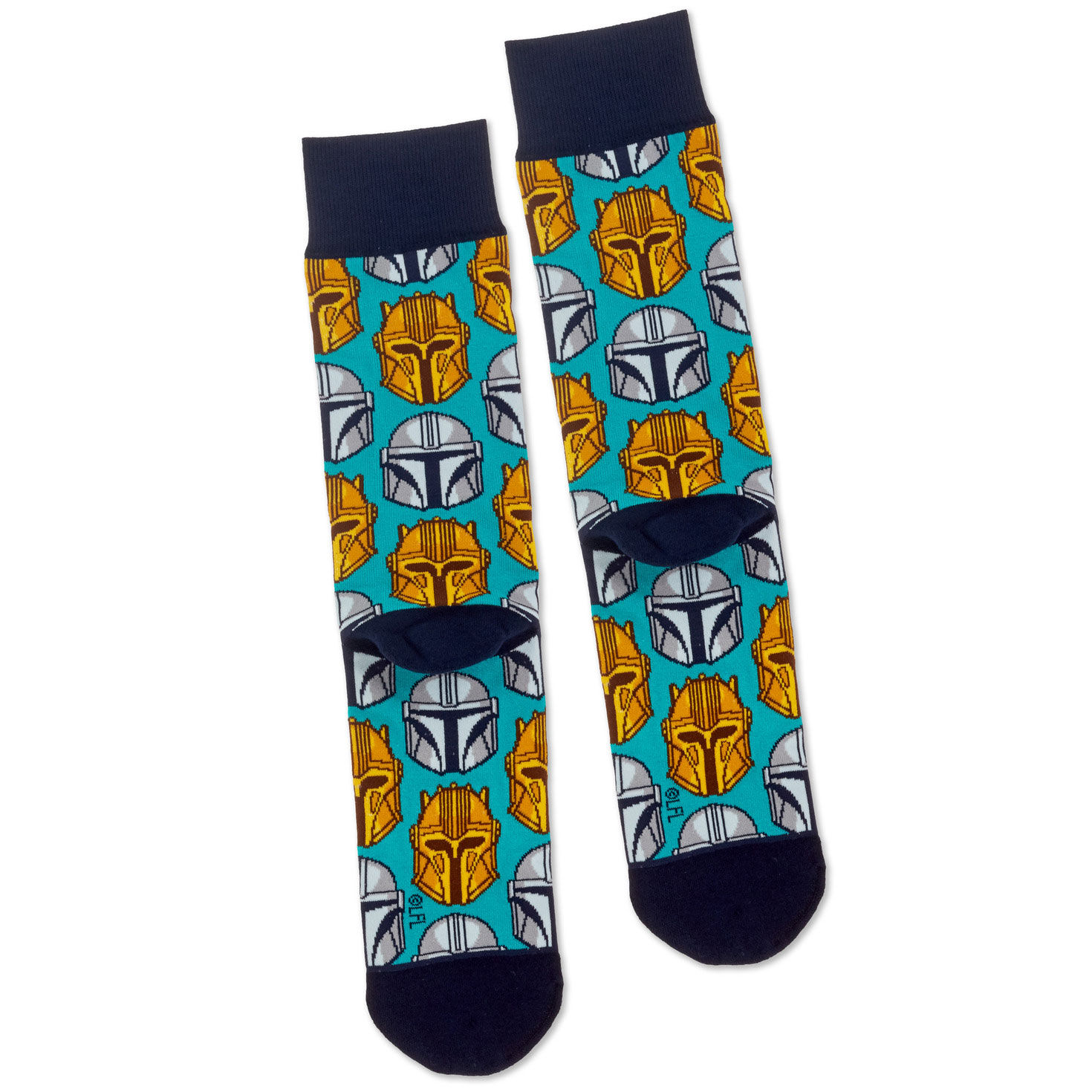 Star Wars: The Mandalorian™ Helmet Novelty Crew Socks for only USD 14.99 | Hallmark