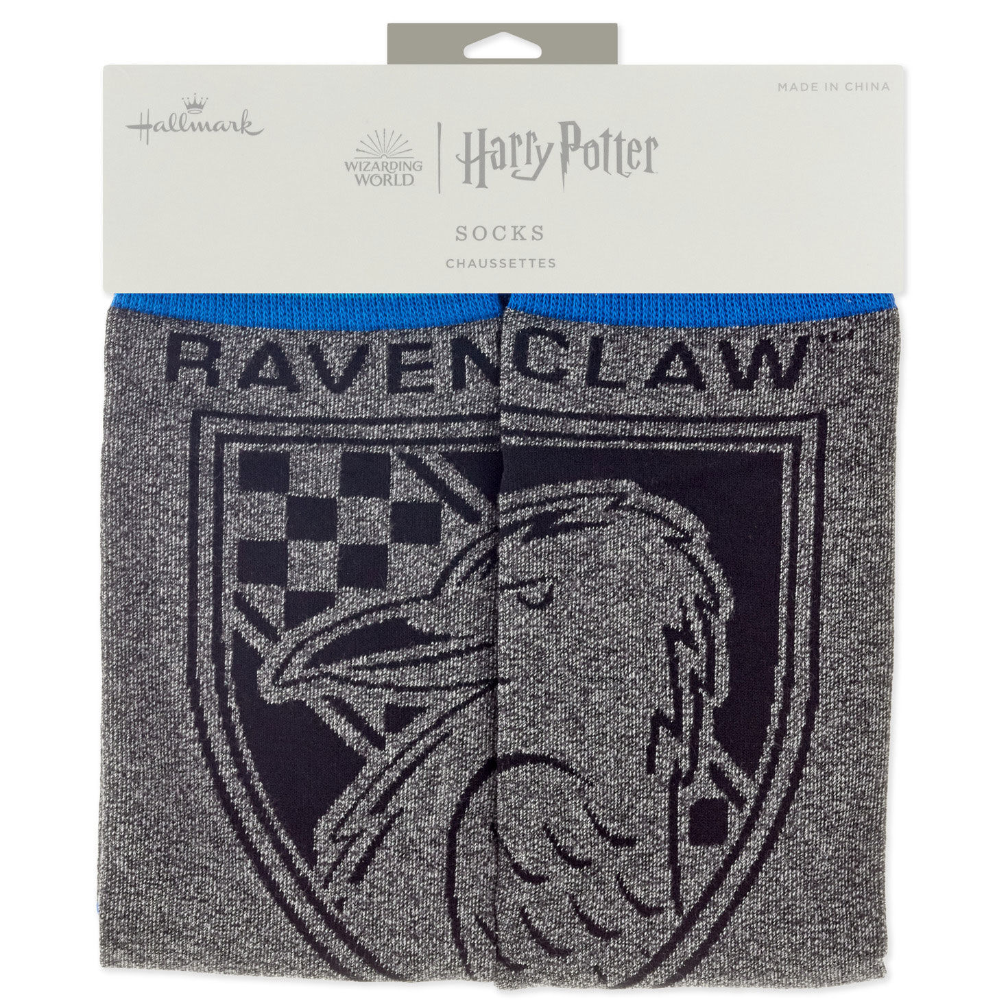 Harry Potter Ravenclaw House Crest Crew Socks  image number 4