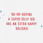 Santa Claus in Gift Box Christmas Card for Kids Sentiment image number 2