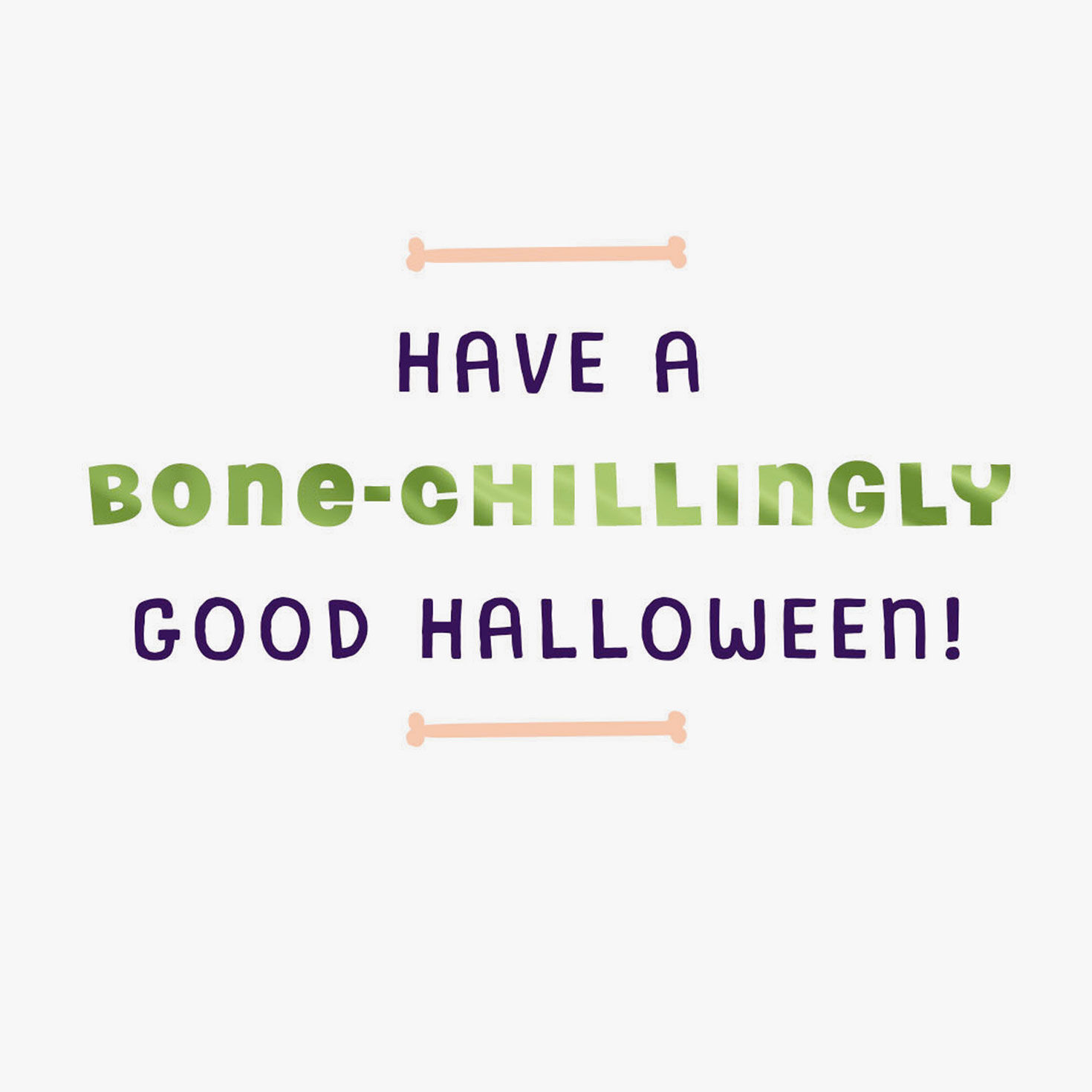 Skeleton and Cat Halloween Card for Grandson sentiment image number 2