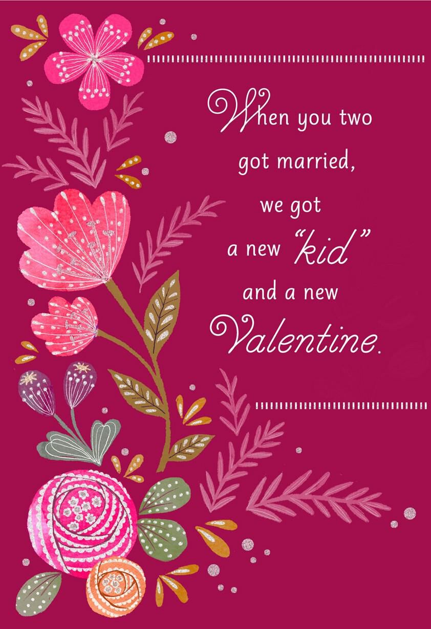 Daughter-in-Law Floral Valentine's Day Card