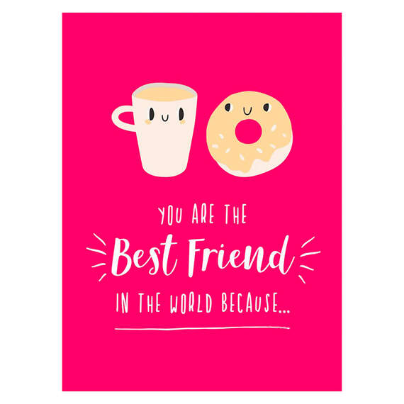 You Are the Best Friend in the World Because... Book, , large image number 1