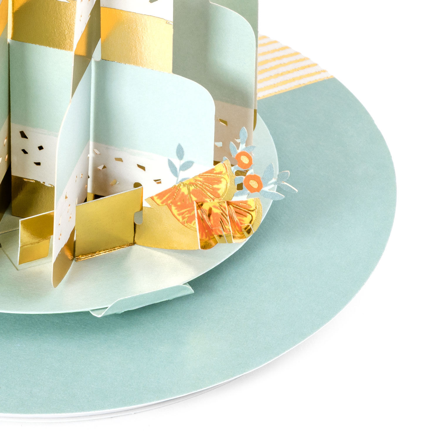Citrus Cake Musical 3D Pop-Up Birthday Card With Motion for only USD 14.99 | Hallmark