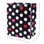 11.5" Red Heart & Black Dots 2-Pack Large Valentine's Day Gift Bags, , large image number 4
