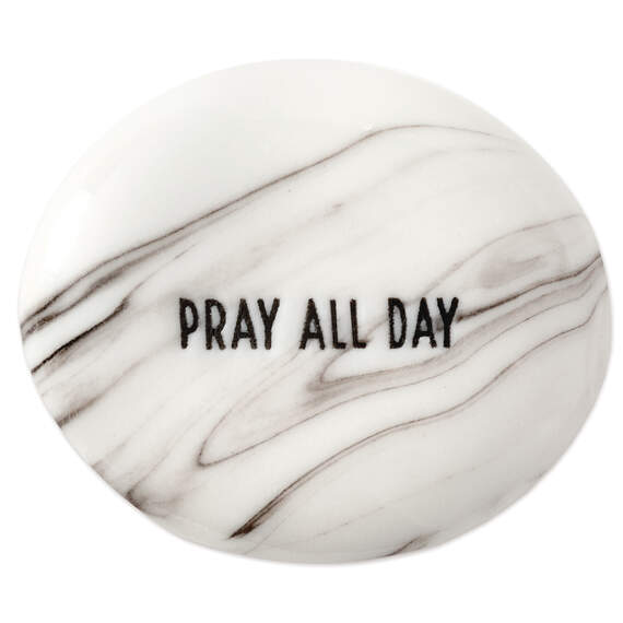 Pray All Day Inspirational Stone, , large image number 1