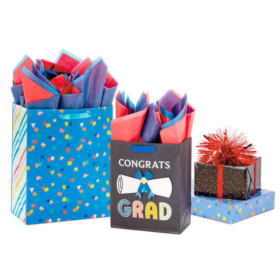 Festive Flair Graduation Gift Wrap Collection, , large image number 1