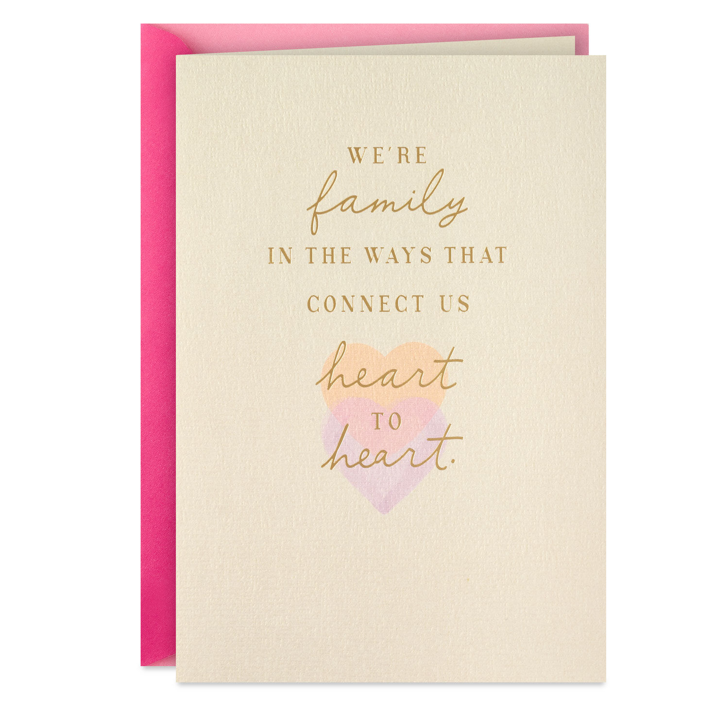 You're Like Family to Me Mother's Day Card