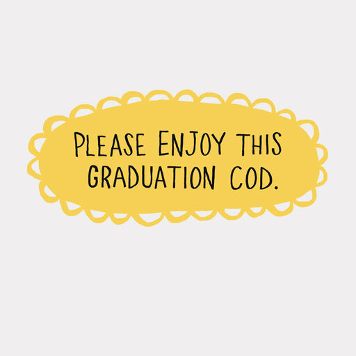 Grad Cod Funny Graduation Card, 
