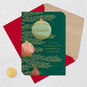 Ornaments on Tree Uncle Christmas Card Card Front with Envelope and Gold Seal image number 5