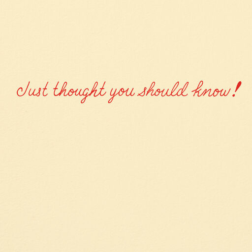Hi, You're Amazing Thinking of You Card, 
