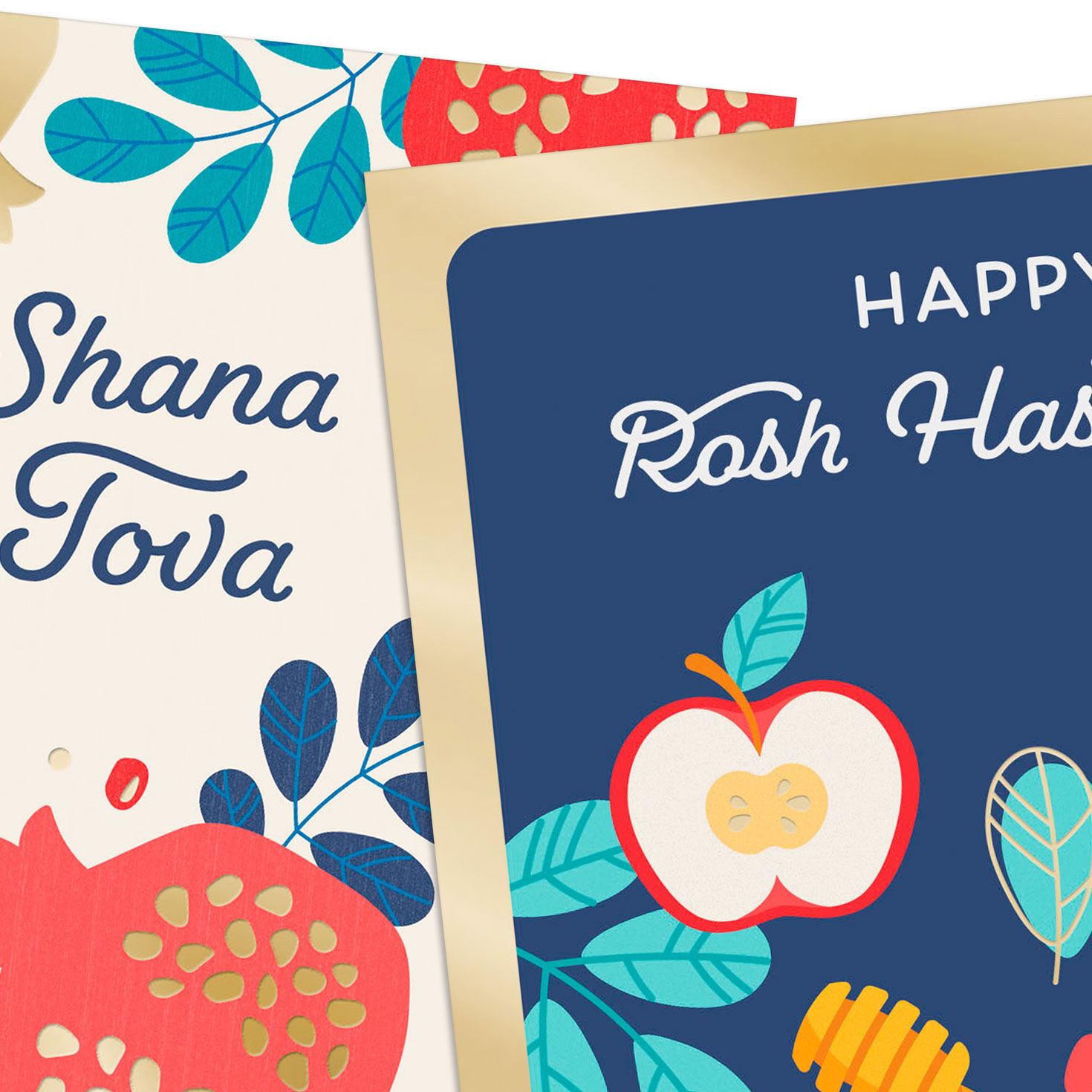 Fruit and Honey Rosh Hashanah Cards Assortment  image number 4