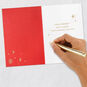 Santa and Reindeer Christmas Card Signing card image number 6