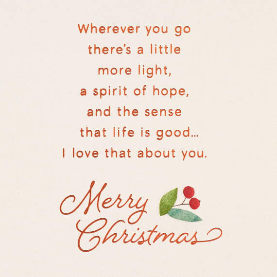 You're a Blessing Christmas Card for Sister, , large image number 2