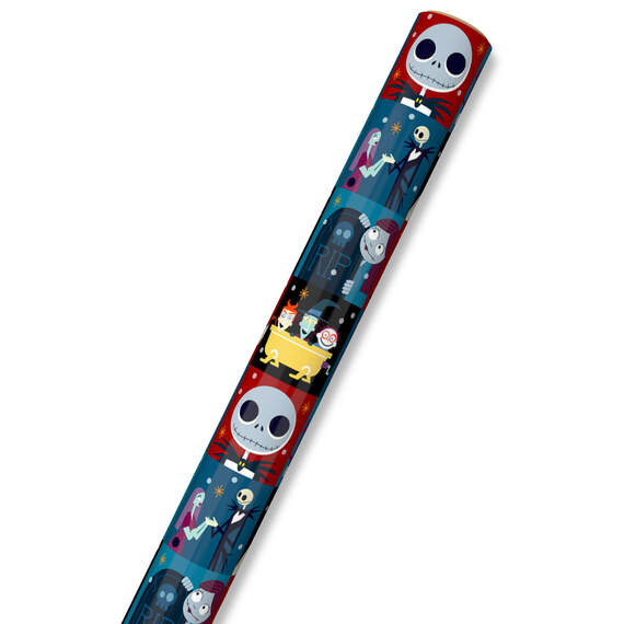 Disney Tim Burton's The Nightmare Before Christmas Wrapping Paper, 30 sq. ft., , large image number 5