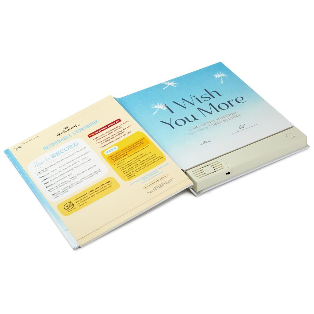I Wish You More Recordable Storybook Recordable Storybooks Hallmark