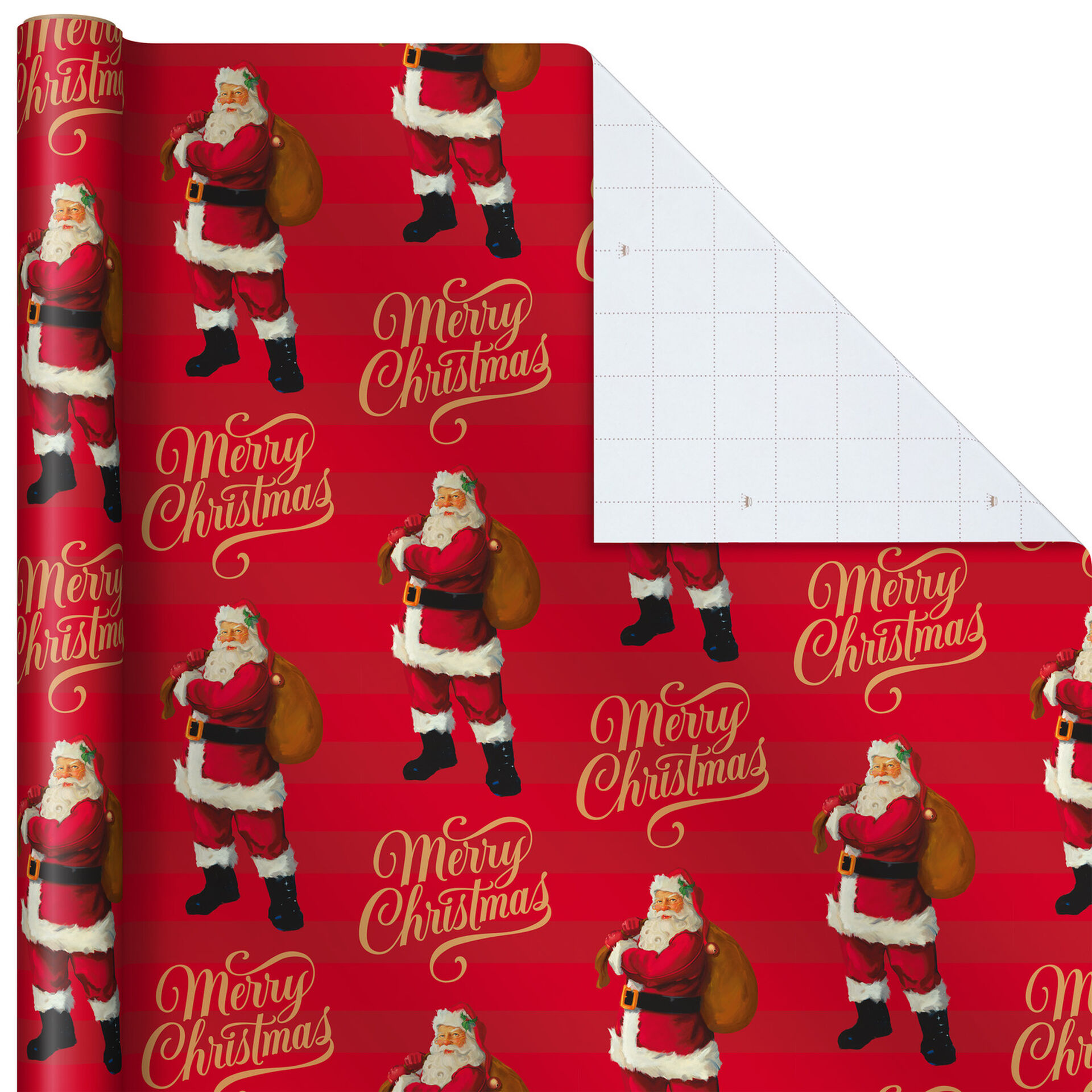 Rolled Christmas Wrapping Paper 