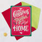 With You Feels Like Home Romantic Love Christmas Card With Tin Sign, , large image number 8