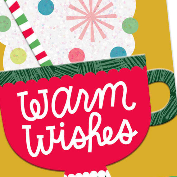 3.25" Mini Warm and Cozy Wishes Cocoa Christmas Card, , large image number 5