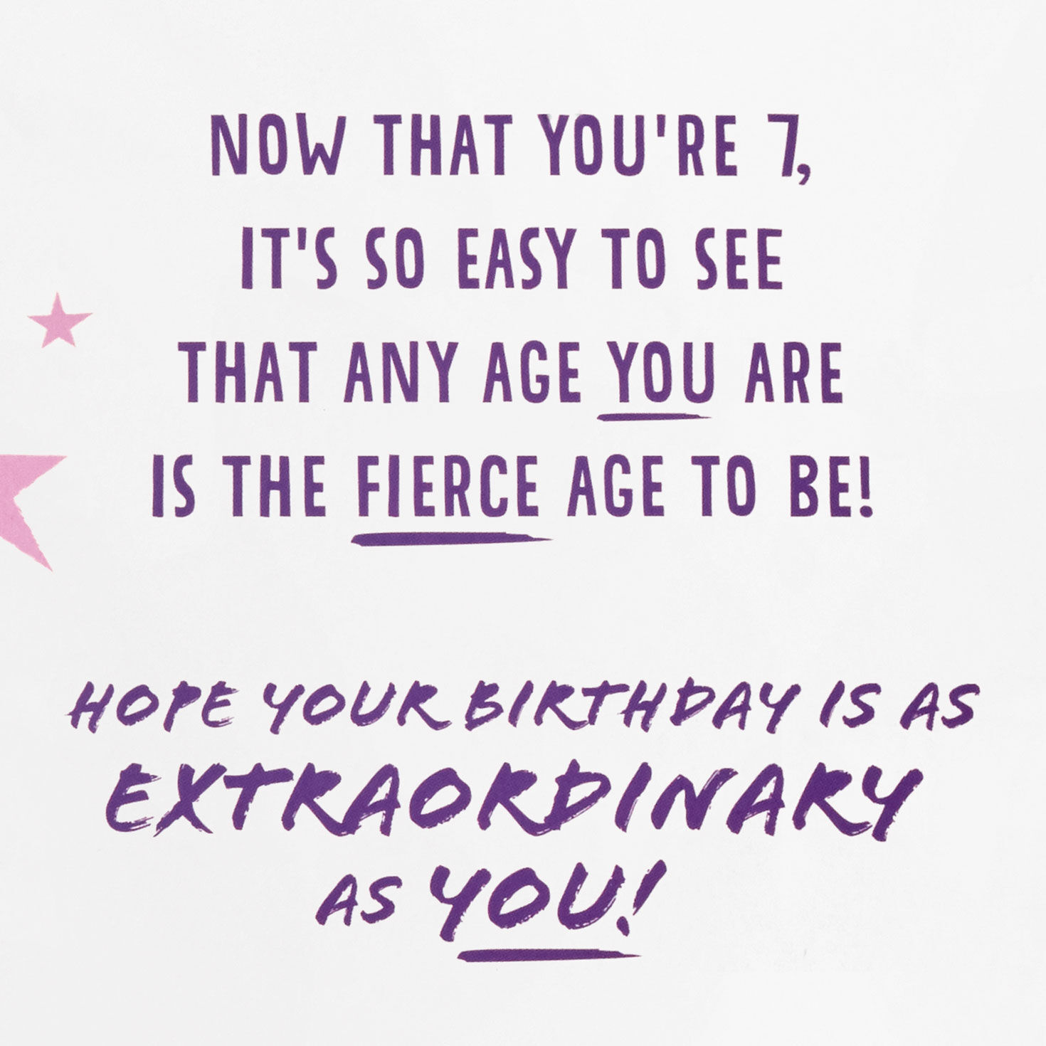 DC™ Wonder Woman™ You're Extraordinary Musical 7th Birthday Card for only USD 5.99 | Hallmark