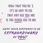 DC™ Wonder Woman™ You're Extraordinary Musical 7th Birthday Card, , large image number 2
