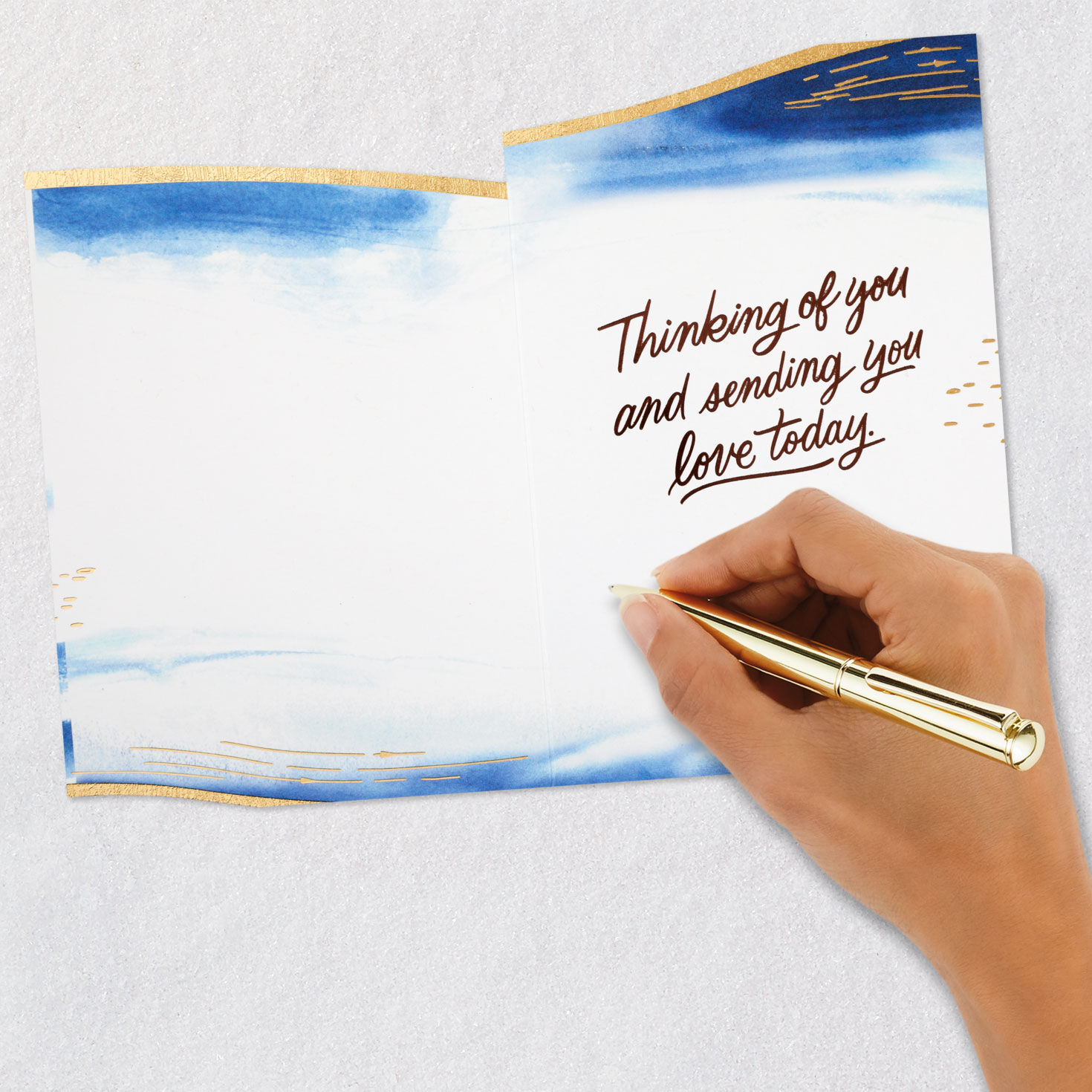 Heavy Heart Thinking of You Father's Day Card, , large image number 6