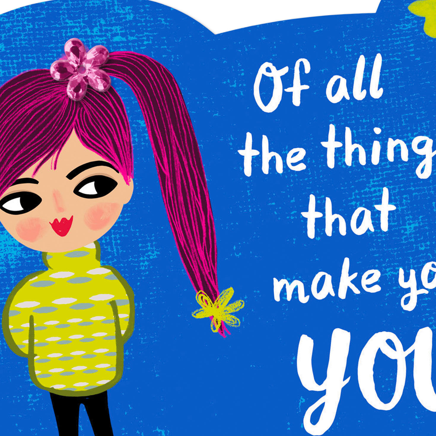 Christian Encouragement Card for Girl Card Front Detail image number 5