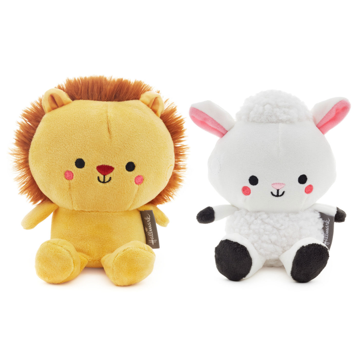 Better Together Lion and Lamb Magnetic Plush Pair, 5.25", , large image number 3