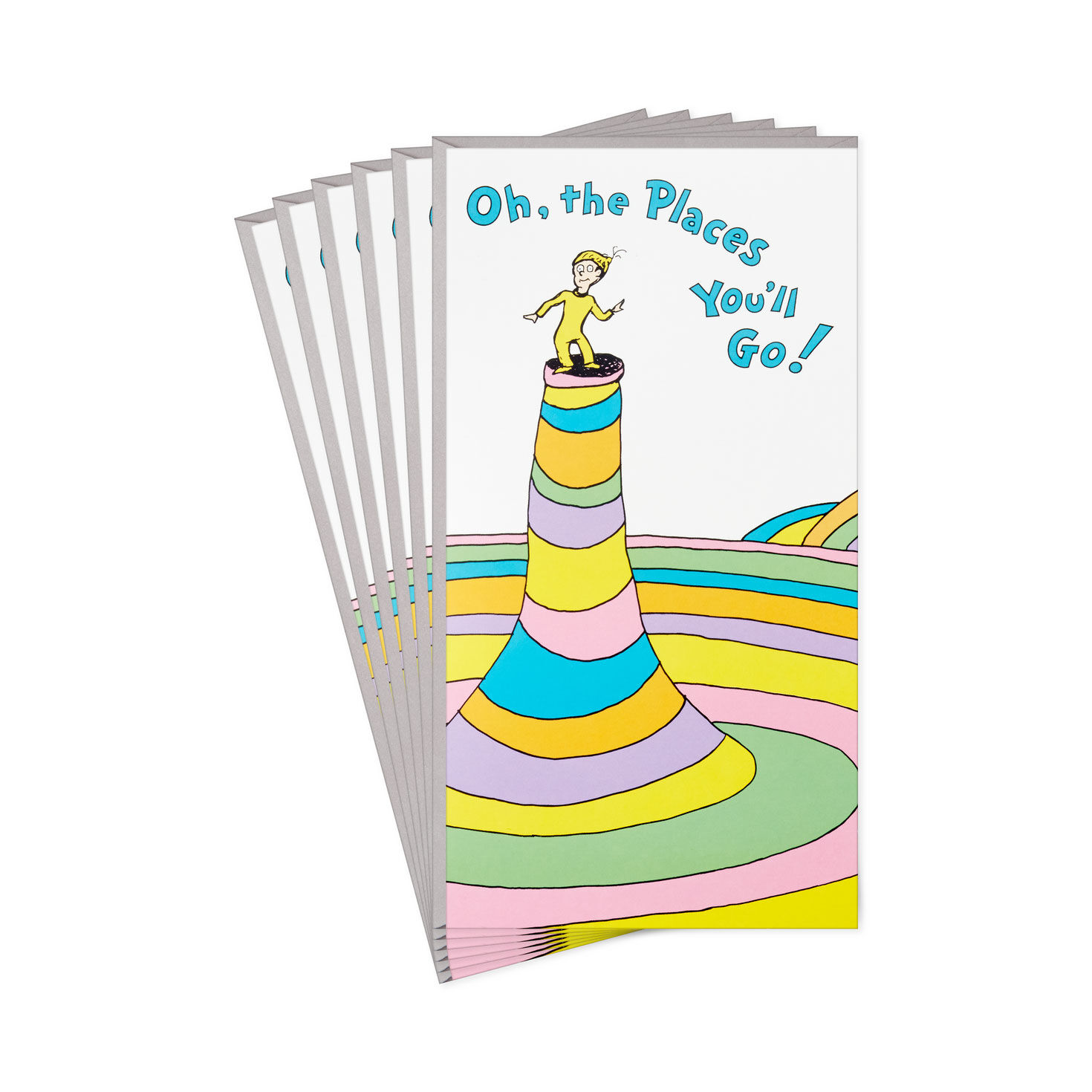 Dr. Seuss™ Oh, the Places You'll Go! Money Holder Graduation Cards, Pack of 6