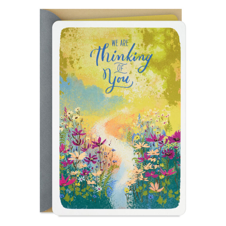 We Are Thinking of You Get Well Card From Us