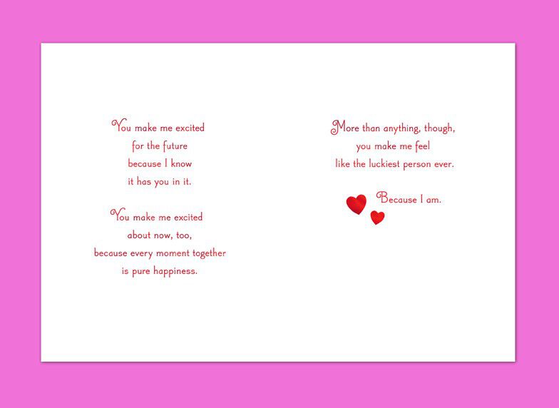 Lucky I Found You Valentine's Card