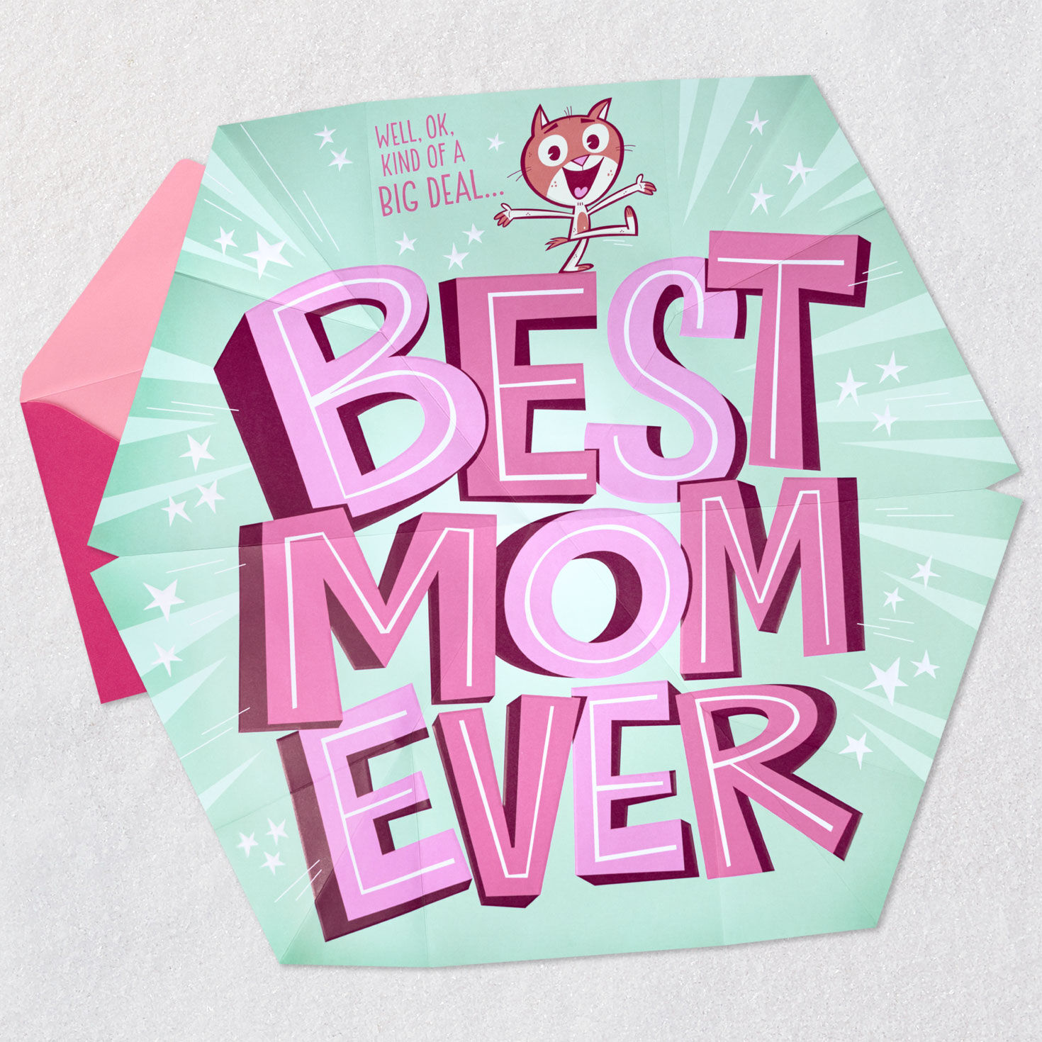 Best Mom Ever Pop-Up Funny Mother's Day Card for Mom sentiment image number 2
