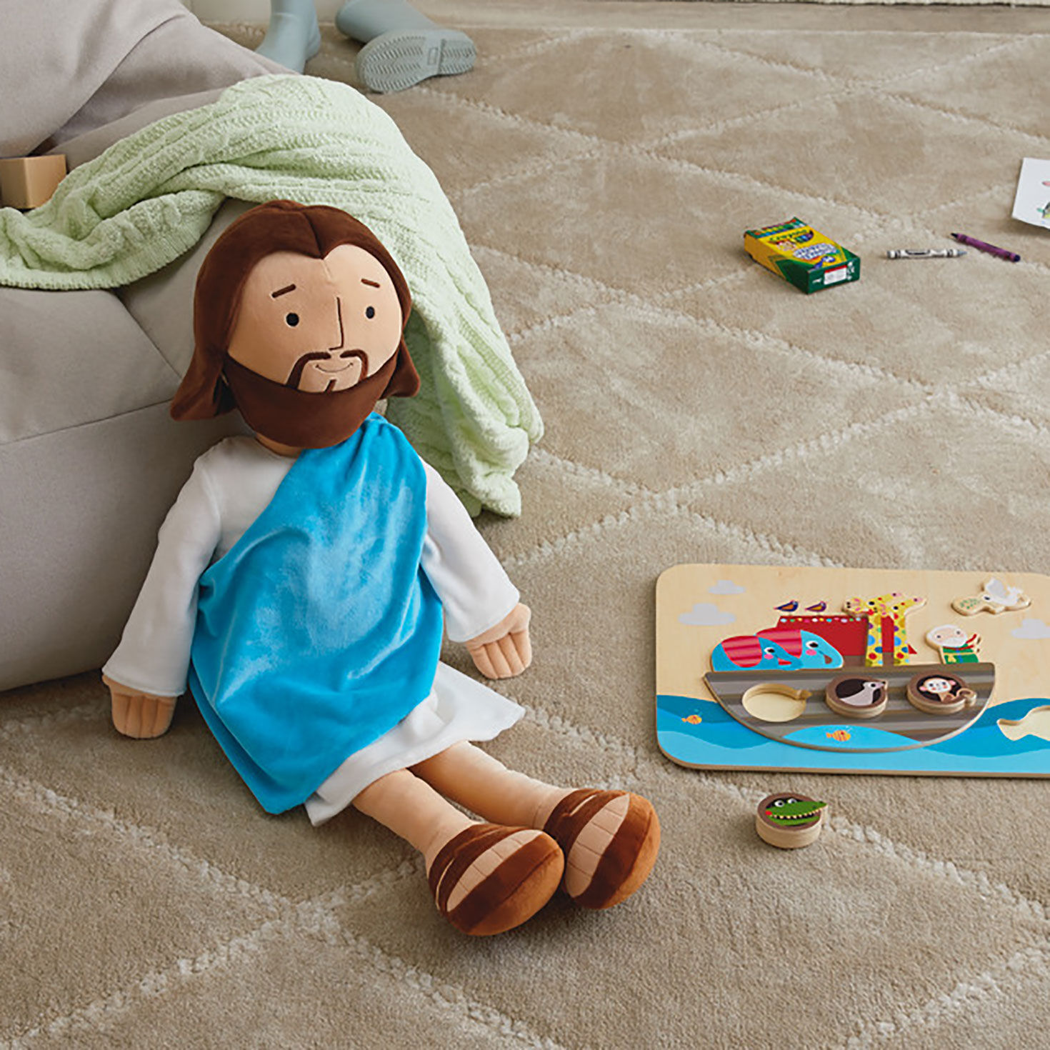 Large My Friend Jesus Plush 25.5