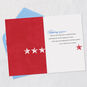 American Flag We Salute You Veterans Day Card for Dad Open card with envelope image number 3