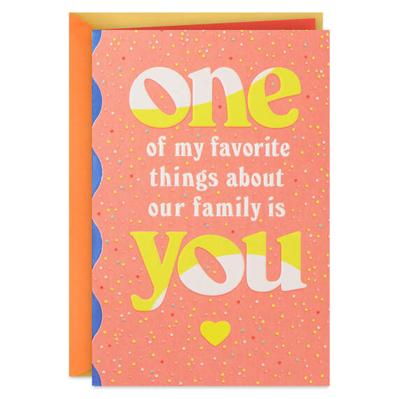 Proud to Call You Family Birthday Card for Relative