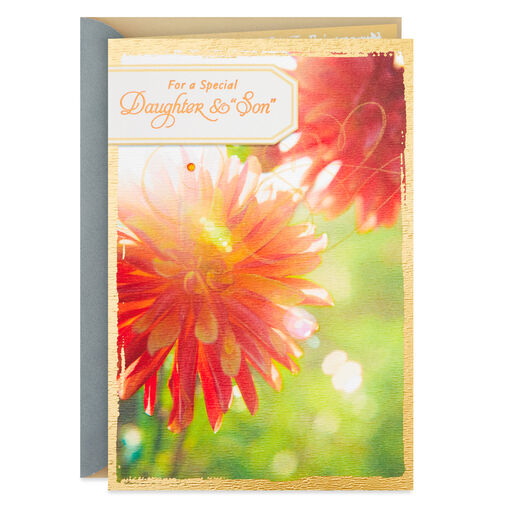 A Day to Remember Anniversary Card for Daughter and Son-in-Law, 