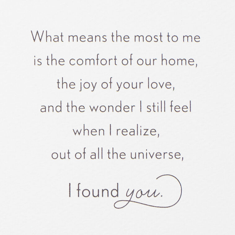 Holiday Wreath Romantic Christmas Card for Him Sentiment image number 2